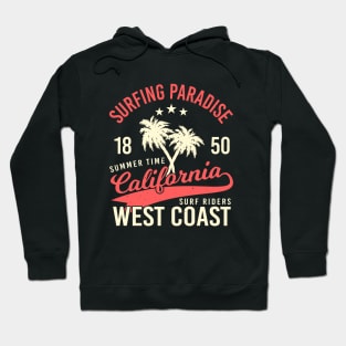 California West Coast Surf Hoodie